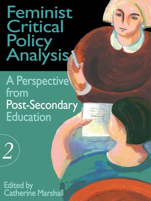 cover image of Feminist Critical Policy Analysis II